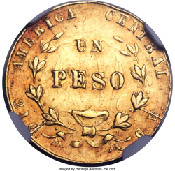1 Peso 1872 GW
