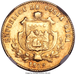 Image #2 of 1 Peso 1872 GW