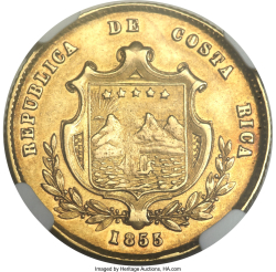 Image #1 of 2 Escudos 1855 GW