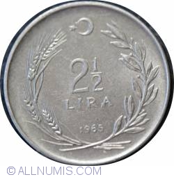 2 1/2 Lira 1965