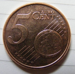 Image #2 of 5 Euro Cent 2008