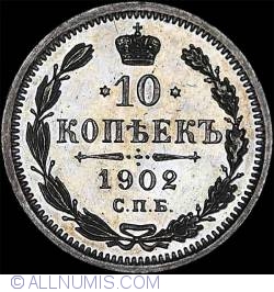 Image #1 of 10 Kopeks 1902