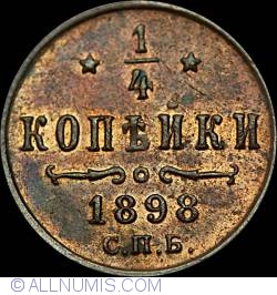 Image #1 of 1/4 Kopek 1898