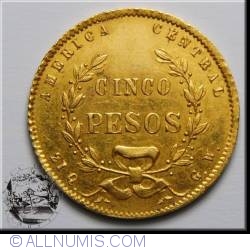 5 Pesos 1867