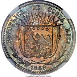 10 Centavos 1889 H