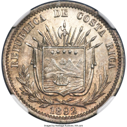 Image #2 of 25 Centavos 1892