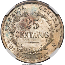 Image #1 of 25 Centavos 1892