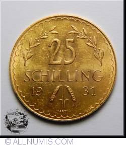 Image #2 of 25 Shilling 1931