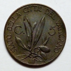 Image #1 of 5 Centesimi 1932