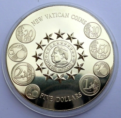 Image #1 of 5 Dollars 2003 -  New Vatican Coins