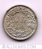 1/2 Franc 1964