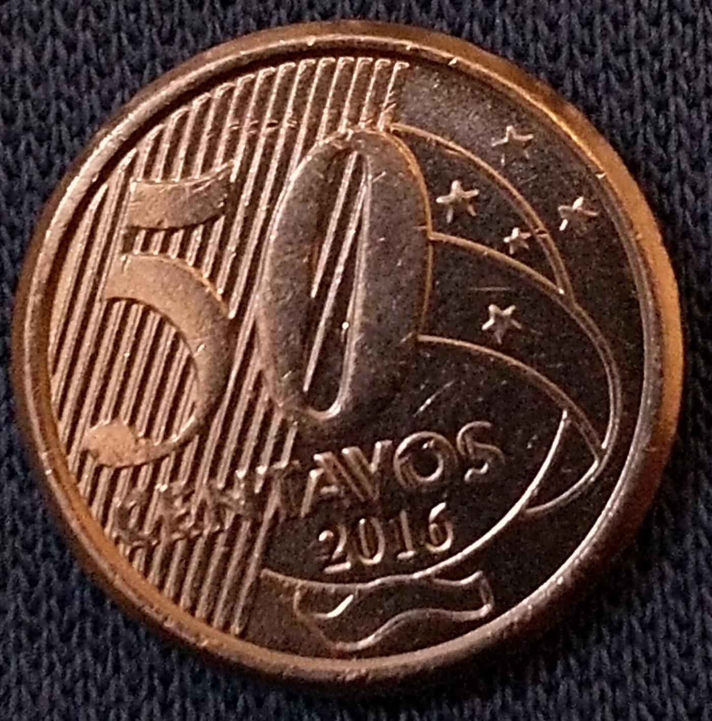 50 centavos 2016, Republic (2011-2020) - Brazil - Coin - 43322