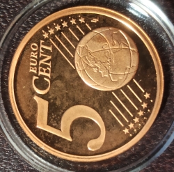 Image #2 of 5 Euro Cent 2004 R