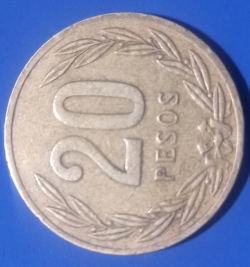 20 Pesos 1987