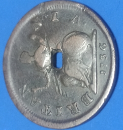 Image #1 of 1 Farthing 1736