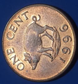 Image #1 of 1 Cent 1996