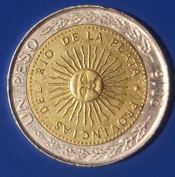 1 Peso 2016