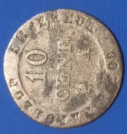 10 Centimes 1808 A
