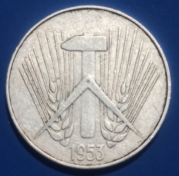 Image #2 of 10 Pfennig 1953 E