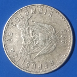 Image #2 of 50 Pesos 1993