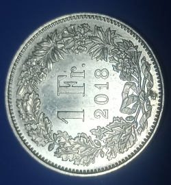 Image #1 of 1 Franc 2018