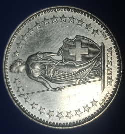 Image #2 of 1 Franc 2018
