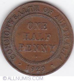 Image #1 of 1/2 Penny 1929