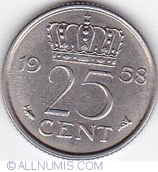 25 Cents 1958