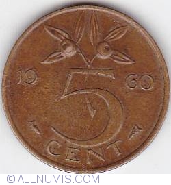 Image #1 of 5 Cent 1960