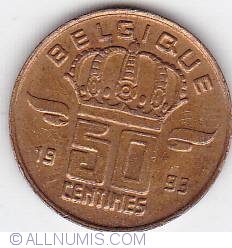 50 Centimes 1993 (Belgique)