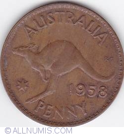 Image #1 of 1 Penny 1958 (m)