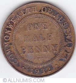 1/2 Penny 1932