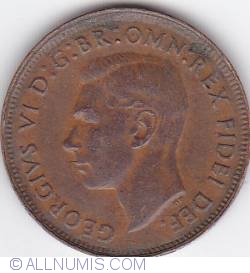 Image #2 of 1/2 Penny 1951 (p) - dot after penny