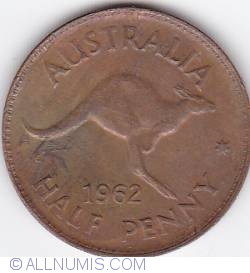 Image #1 of 1/2 Penny 1962