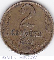 Image #1 of 2 Kopeks 1963