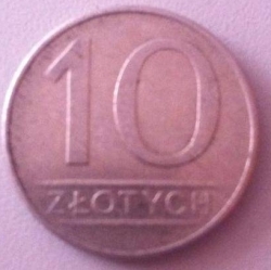 10 Zlotych 1985