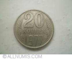 Image #1 of 20 Kopeks 1977