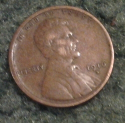 Lincoln Cent 1916 S