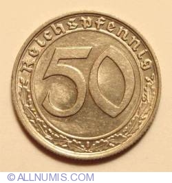 50 Reichspfennig 1939 E