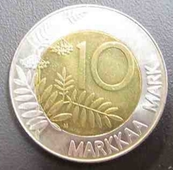 10 Markkaa 1994