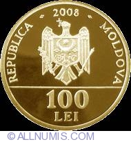100 Lei 2008 – 335th Anniversary of Dimitrie Cantemir birth