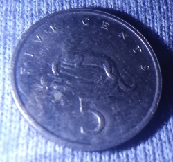 Image #1 of 5 Cents 1988