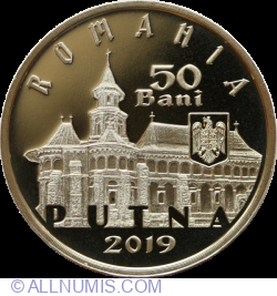 50 Bani 2019 - 550 de ani de la sfințirea bisericii Mănăstirii Putna