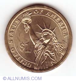 Image #2 of 1 Dollar 2008 P - John Quincy Adams