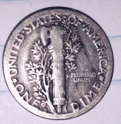Image #2 of Dime 1918 S