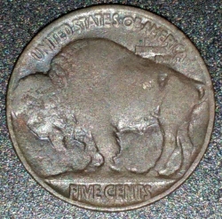 Image #2 of Buffalo Nickel 1934