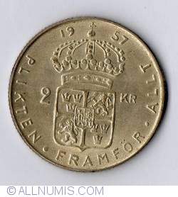 2 Kronor 1957 TS