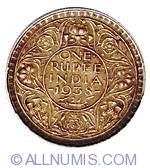 Image #2 of 1 Rupee 1938