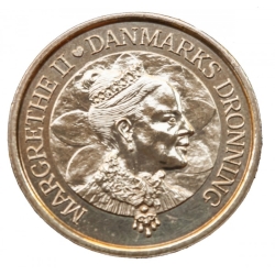 Image #1 of 20 Kroner 2000 - 60th birthday of Queen Margrethe II