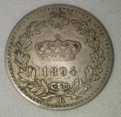 20 Centesimi 1894 R